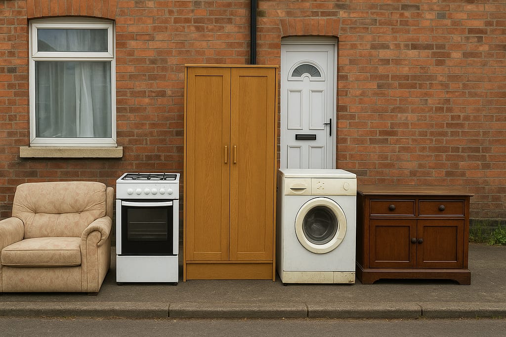 Recycling and re-use of household items with Clear This Junk